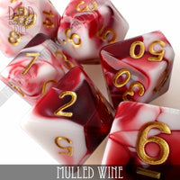 Mulled Wine 7 or 11 Dice Set