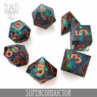 Superconductor Handmade Dice Set