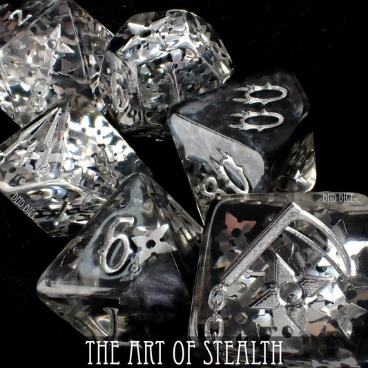 The Art of Stealth 11 Dice Set