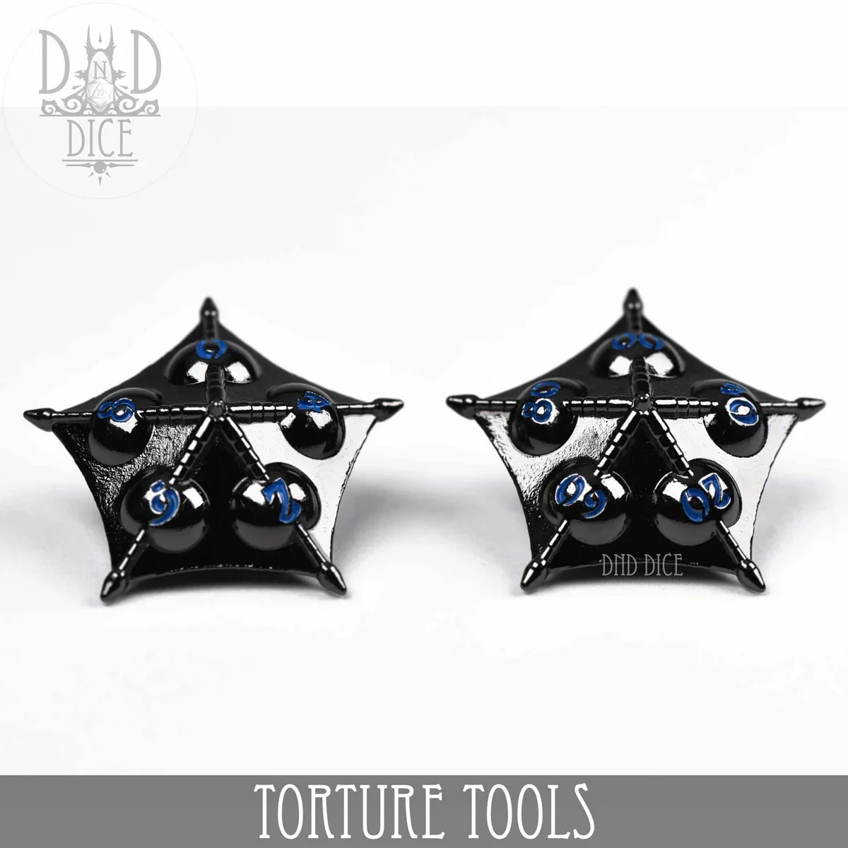 Torture Tools Blue (Metal) - Dice Set