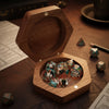Tree of Life Walnut Dice Case