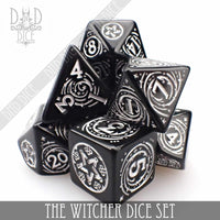 The Witcher Dice Set and Coin - Yennefer