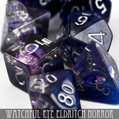 Watchful Eye – Eldritch Horror 7-Piece Resin Dice Set