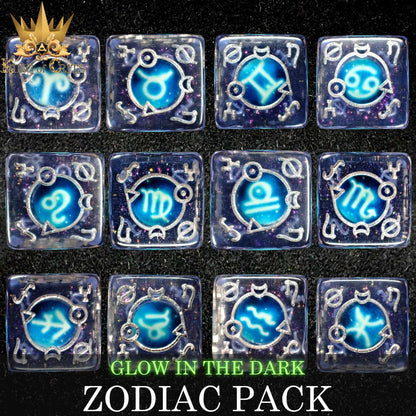 Zodiac Pack 12D6 Dice Set (Gift Box)
