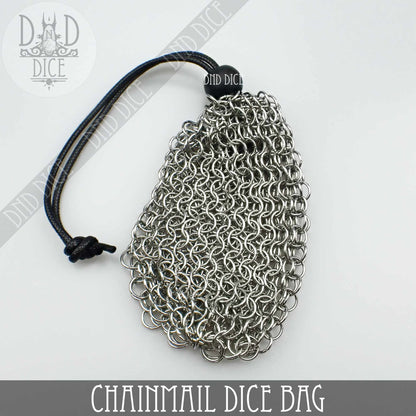 Chainmail Dice Bag – Metal Mesh RPG Dice Storage Bag