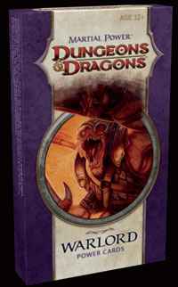 WOC24282 Martial Power Cards Warlord Deck D&D 4th Edition RPG