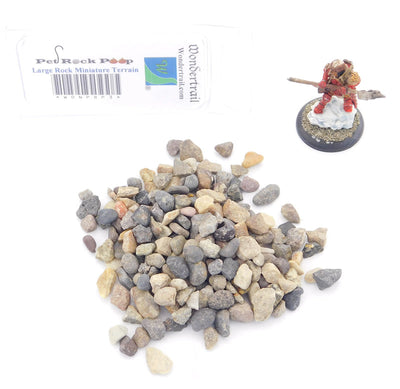 WONPRP3 Large Rock Miniature Terrain Pet Rock Poop Series