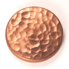 Hammered Copper Worry Stone in Raw Copper