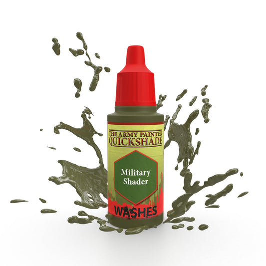 Army Painter Warpaints: Quickshade Military Shader 18ml – Miniature Wash