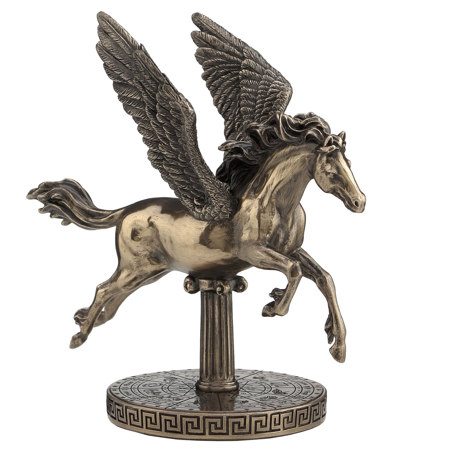 Pegasus on Zodiac Base Figurine