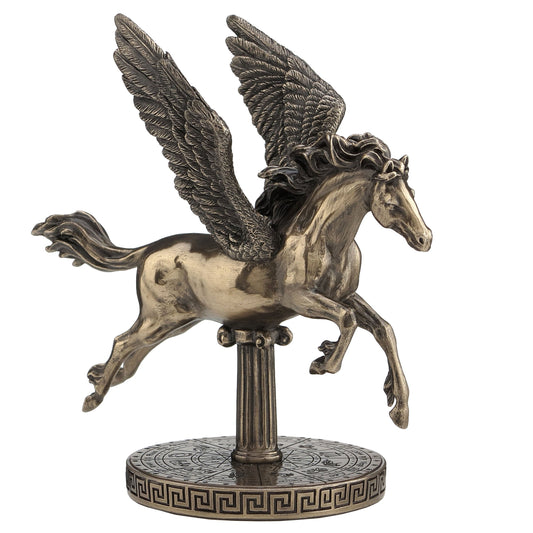 Pegasus on Zodiac Base Figurine