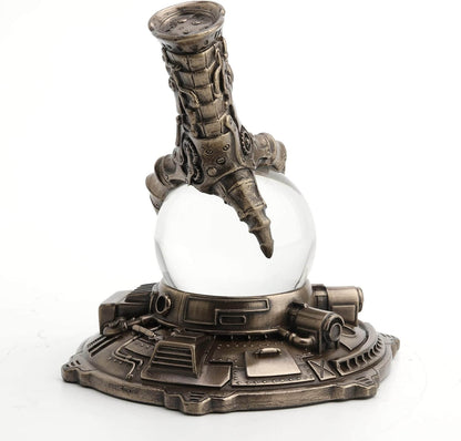 Steampunk Dragon Claw Crystal Ball Figurine