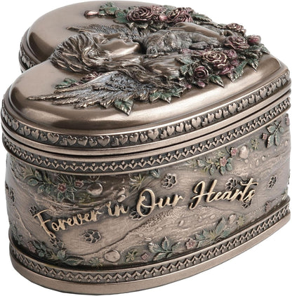 Forever In Our Hearts Cat Memorial Trinket Box