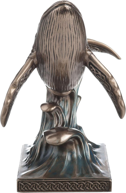 Humpback Whale with Celtic Knot Figurine