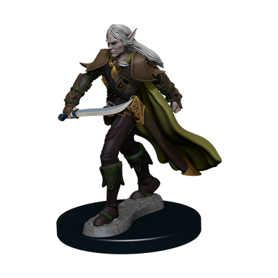 Pathfinder Battles: Elf Fighter Male