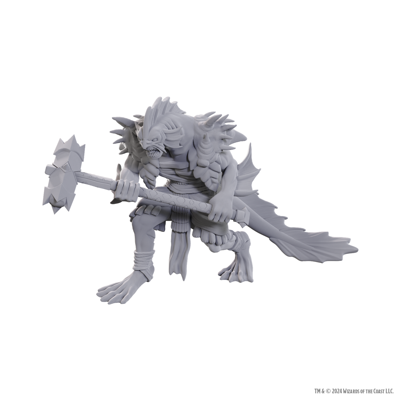 D&D: Nolzur's Marvelous Miniatures - Sahuagin Coral Smasher