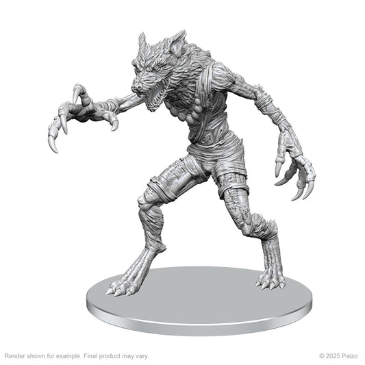 Pathfinder Deep Cuts: Meladaemon Famine Daemon - Unpainted Miniature 2-Pack