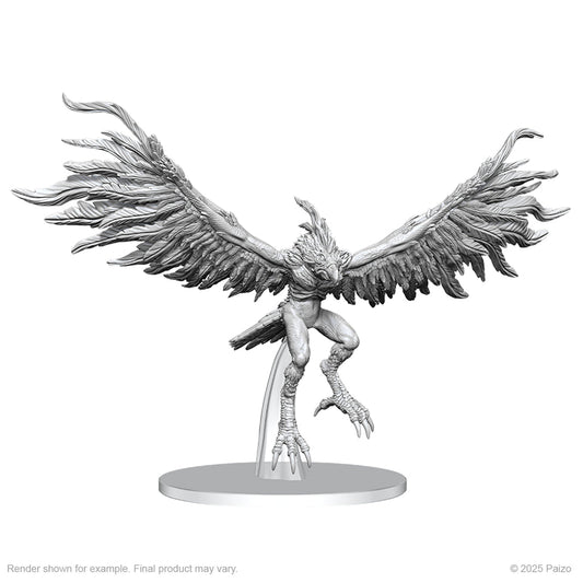 Pathfinder Deep Cuts: Hurlilu Bird-Fiend - Unpainted Miniature