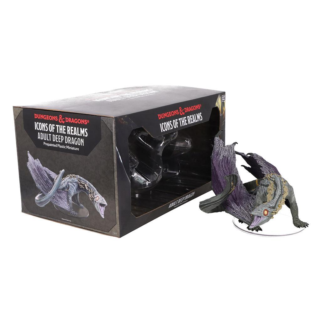 D&D Icons of the Realms Adult Deep Dragon - Boxed Miniature for Dungeons & Dragons