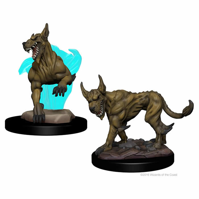 Blink Dogs Nozurs Marvelous Miniatures D&D Unpainted