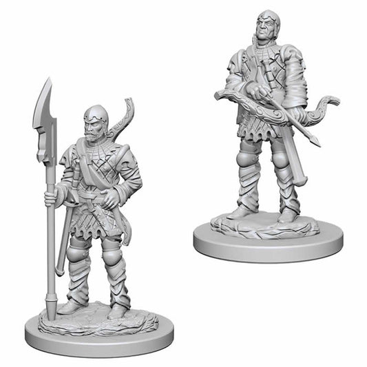 WZK72583 Town Guards Pathfinder Battles Miniatures Unpainted WizKids