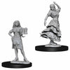WZK72588 Bartender and Dancing Girl Pathfinder Battles Miniatures Unpainted