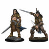 WZK72596 Human Male Fighter Pathfinder Battles Miniatures Unpainted Minis WizKids