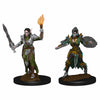 WZK72599 Elf Female Fighter Pathfinder Battles Miniatures Unpainted Minis WizKids