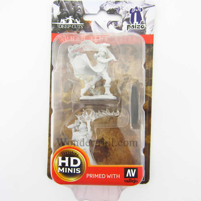WZK72601 Human Female Cleric Pathfinder Battles Miniatures Unpainted Minis WizKids