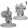 WZK72615 Dwarf Male Barbarian Pathfinder Battles Miniatures Unpainted