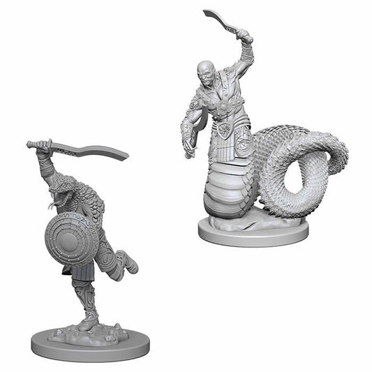 Yuan-Ti Malisons Nozurs Marvelous Miniatures D & D Unpainted