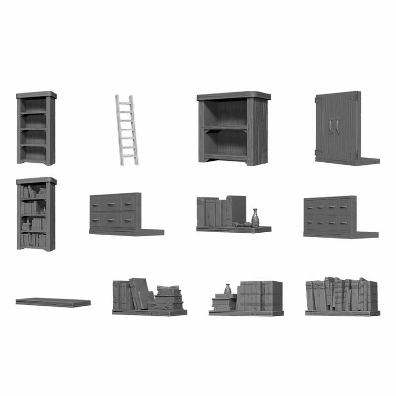 WZK73363 Archivist Library Miniatures Wizkids Deep Cuts Unpainted