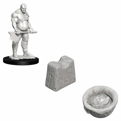 Executioner and Chopping Block Miniatures Unpainted - Deep Cuts WZK73420