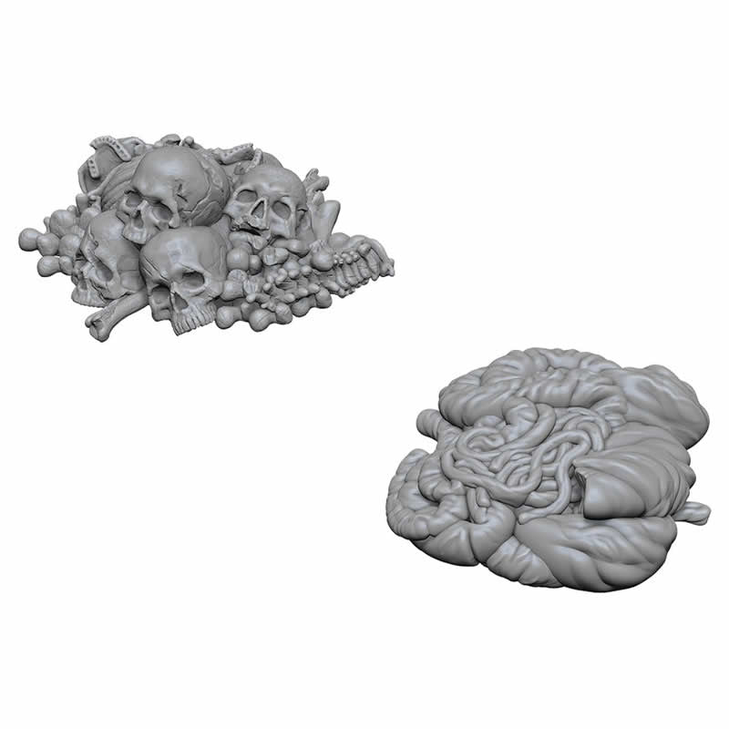 WZK73422 Pile of Bones and Entrails Wizkids Deep Cuts Unpainted