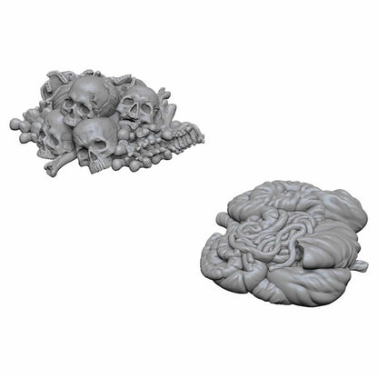 WZK73422 Pile of Bones and Entrails Wizkids Deep Cuts Unpainted