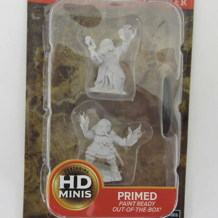 WZK73543 Female Dwarf Summoner Pathfinder Battles Miniatures Unpainted
