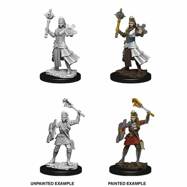 Female Human Cleric Unpainted Miniature - Nolzur's Marvelous D&D WZK73671