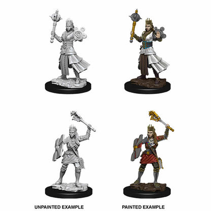 Female Human Cleric Unpainted Miniature - Nolzur's Marvelous D&D WZK73671