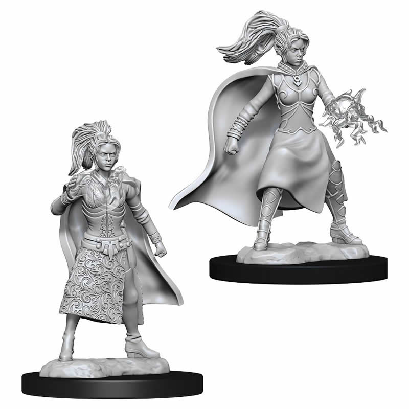Female Human Sorcerer - D&D Nolzur's Marvelous Unpainted Miniatures WZK73832