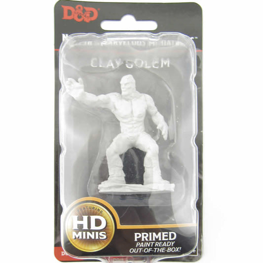 Clay Golem - D&D Nolzur's Marvelous Unpainted Miniatures | WizKids WZK73843
