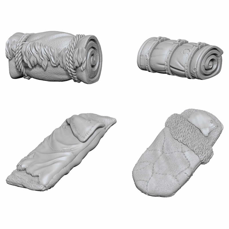 Bedrolls Miniature Scenery - Deep Cuts Unpainted Minis WZK73859