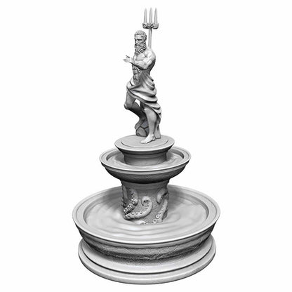 Fountain Miniature Unpainted - Deep Cuts Terrain WZK73865