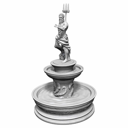 Fountain Miniature Unpainted - Deep Cuts Terrain WZK73865