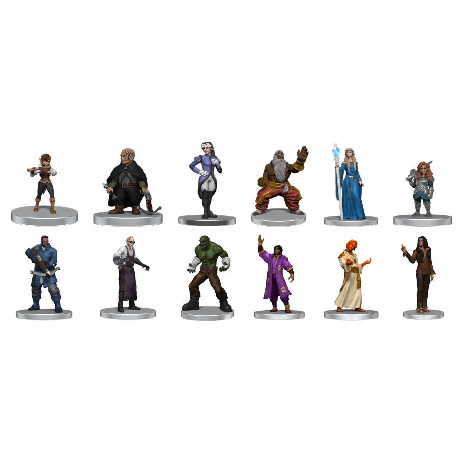 NPCs of Tal Dorei Set Miniatures Figure Critical Role Pre-painted Minis WizKids