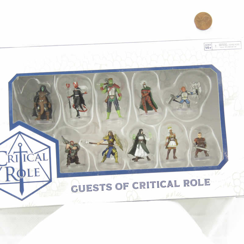 Guests of Critical Role Miniatures Figure Critical Role Pre-painted Minis WizKids