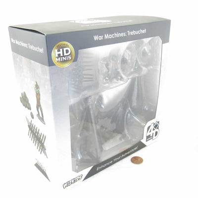 War Machines Trebuchet Miniatures Pre-painted 4D Settings