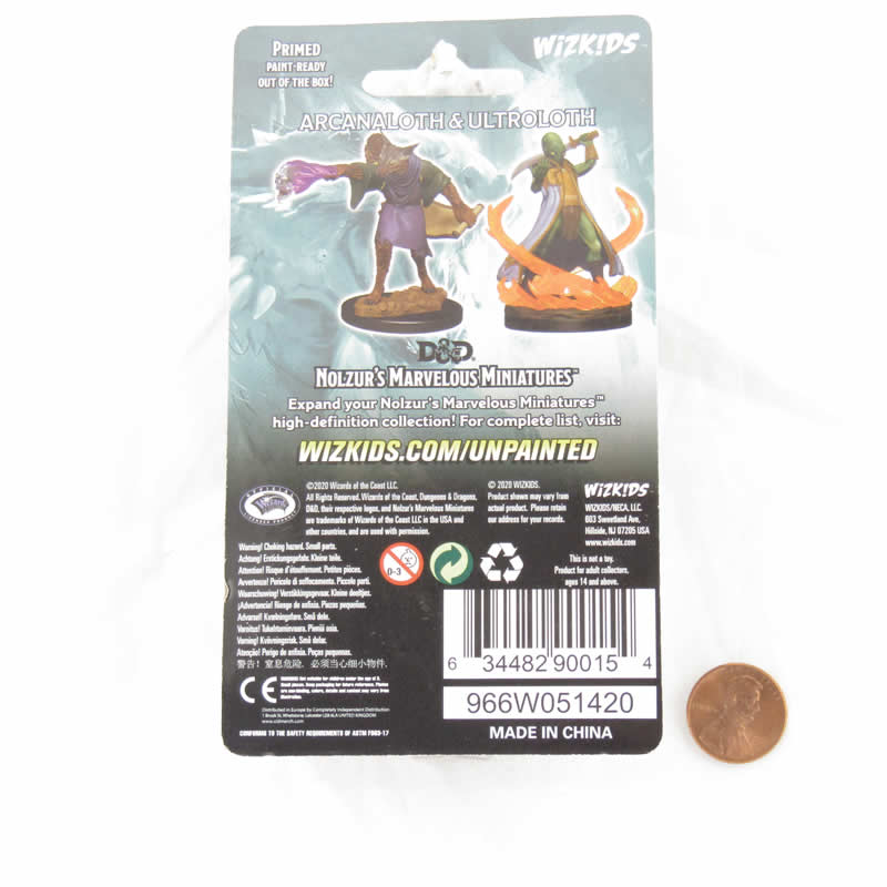 WZK90015 Arcanaloth and Ultroloth Nozurs Marvelous Miniatures D&D Unpainted Miniatures