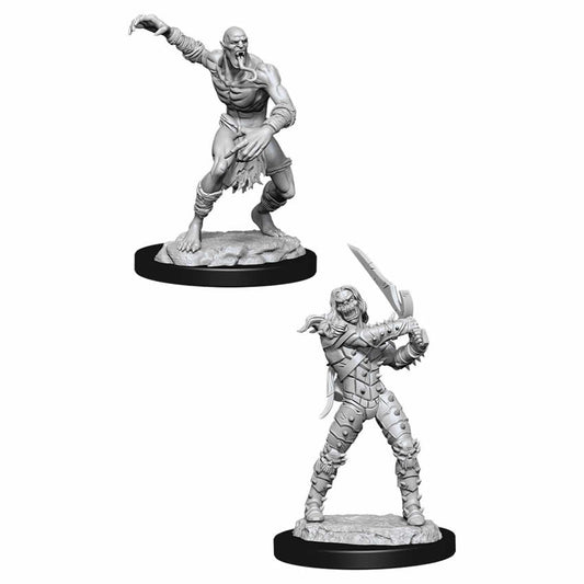 Wight and Ghast Unpainted Miniatures - Nolzur's Marvelous D&D WZK90021