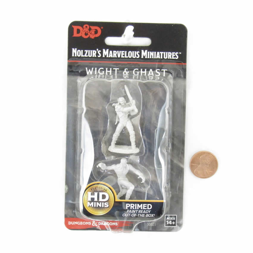 Wight and Ghast Unpainted Miniatures - Nolzur's Marvelous D&D WZK90021