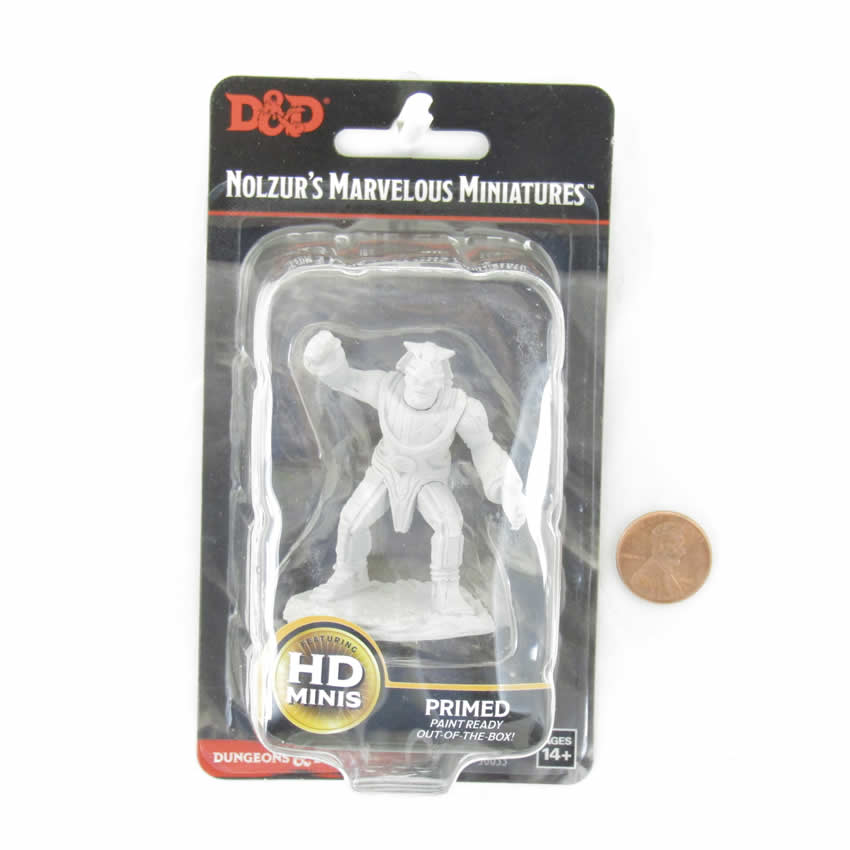 Stone Golem Unpainted Miniature - Nolzur's Marvelous D&D WZK90033